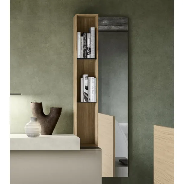 Specchio Medea con contenitore SantaLucia