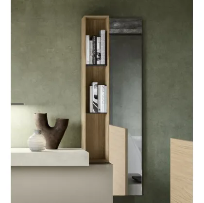 Specchio Medea con contenitore SantaLucia