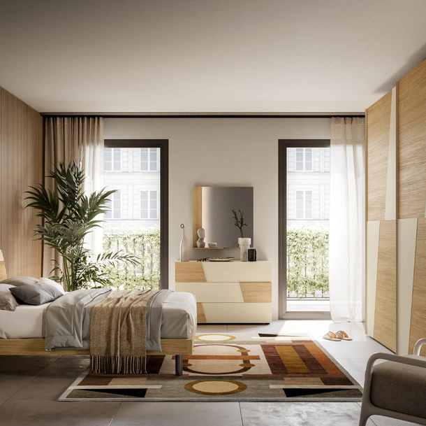 Letto matrimoniale Berg di SantaLucia