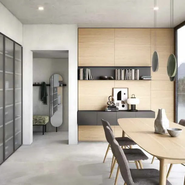 Mobile sospeso Box 12 Grigio di Novamobili