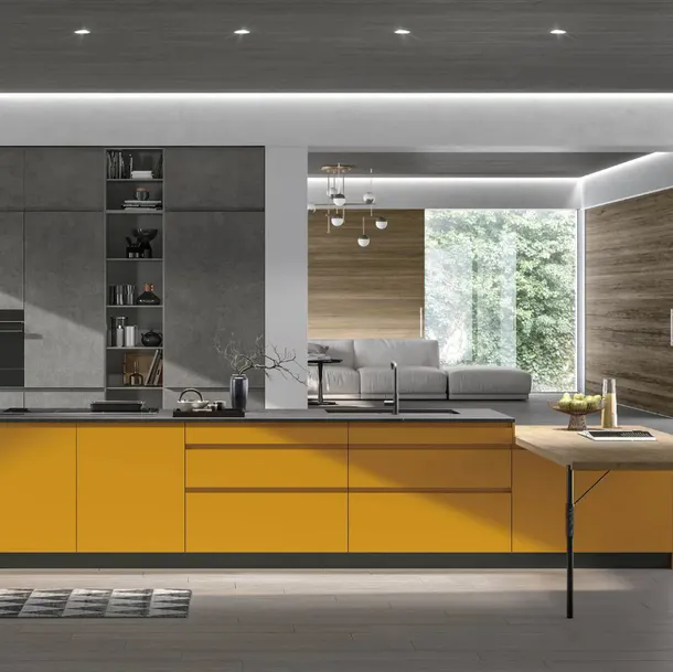 Cucina Moderna con isola Karma Modern 01 di Stosa