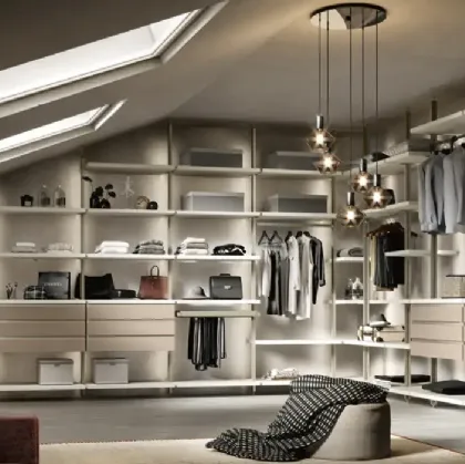 Cabina armadio Virgo V323 di Moretti Compact Giorno Notte