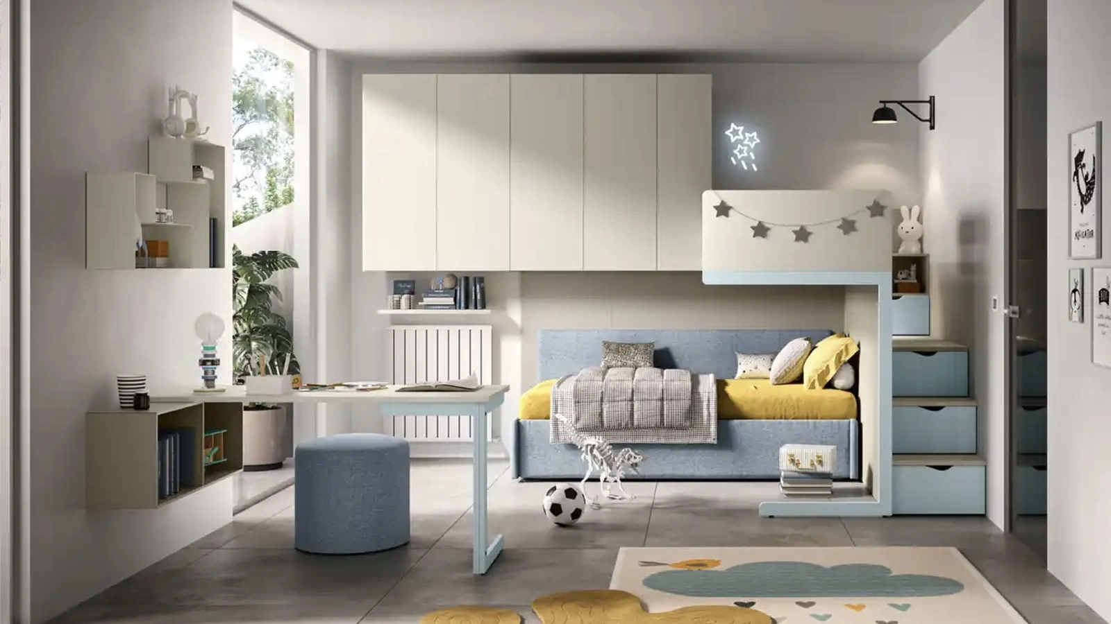 Cameretta K118 di Moretti Compact Camerette