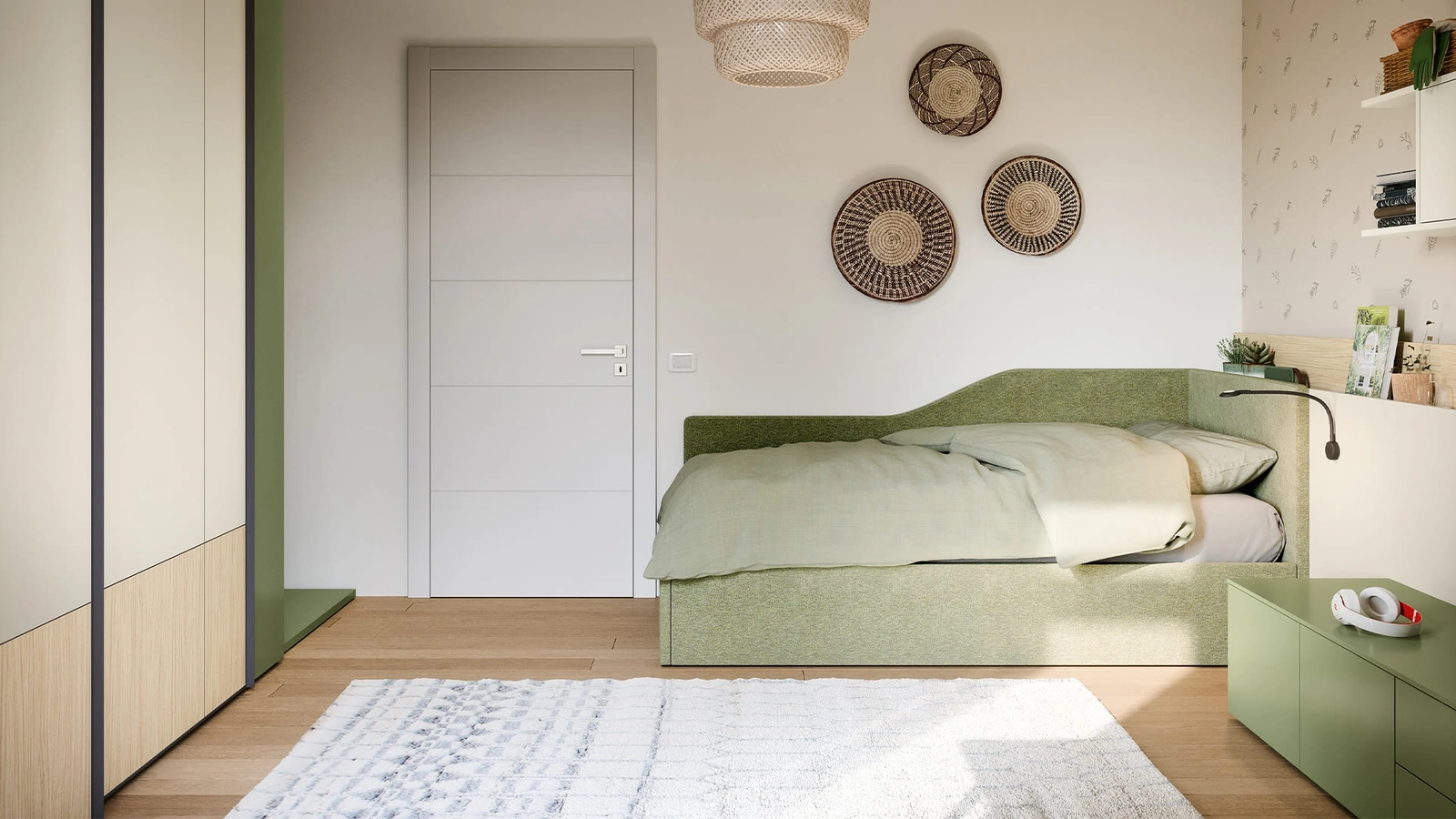 Cameretta Letto a Divano di Nidi