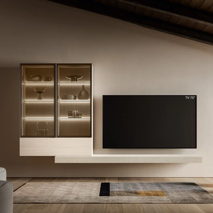 Parete Attrezzata Pratico PTG414 di SantaLucia