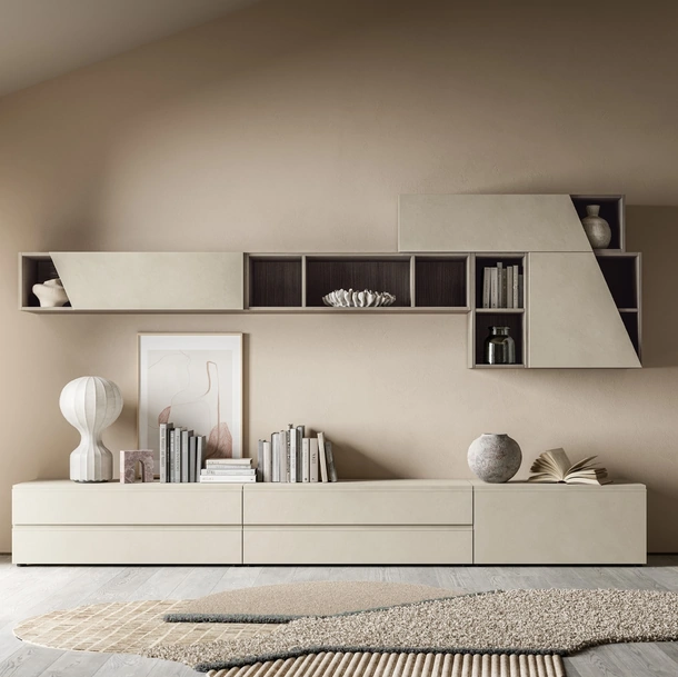 Parete Attrezzata Pratico PTG421 di SantaLucia