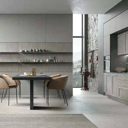 Cucina Moderna lineare City 07 di Stosa